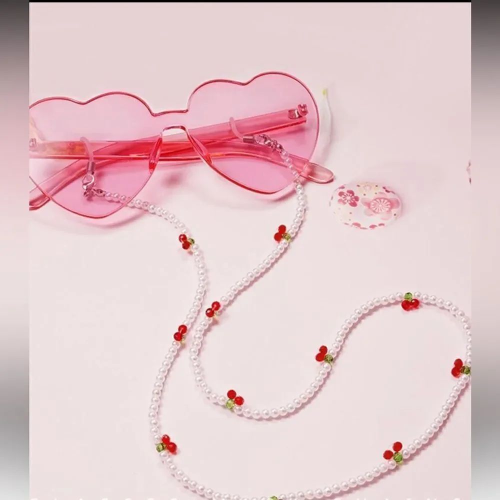 cherry detail sunglasses band A1412